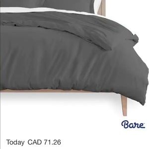 Bare Home Ultra-Soft Microfiber Duvet Cover Set